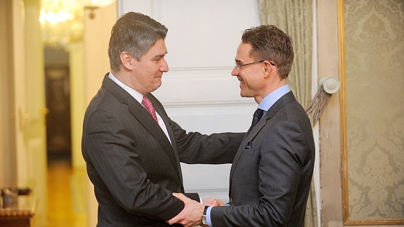 Predsjednik Vlade Milanović sastao se s potpredsjednikom Europske komisije Jyrkijem Katainenom